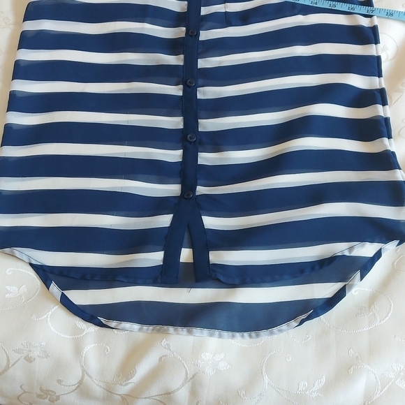 Aritzia sunday best stripped blue/White size S - Picture 12 of 14